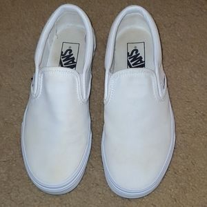 Vans slip on sneakers